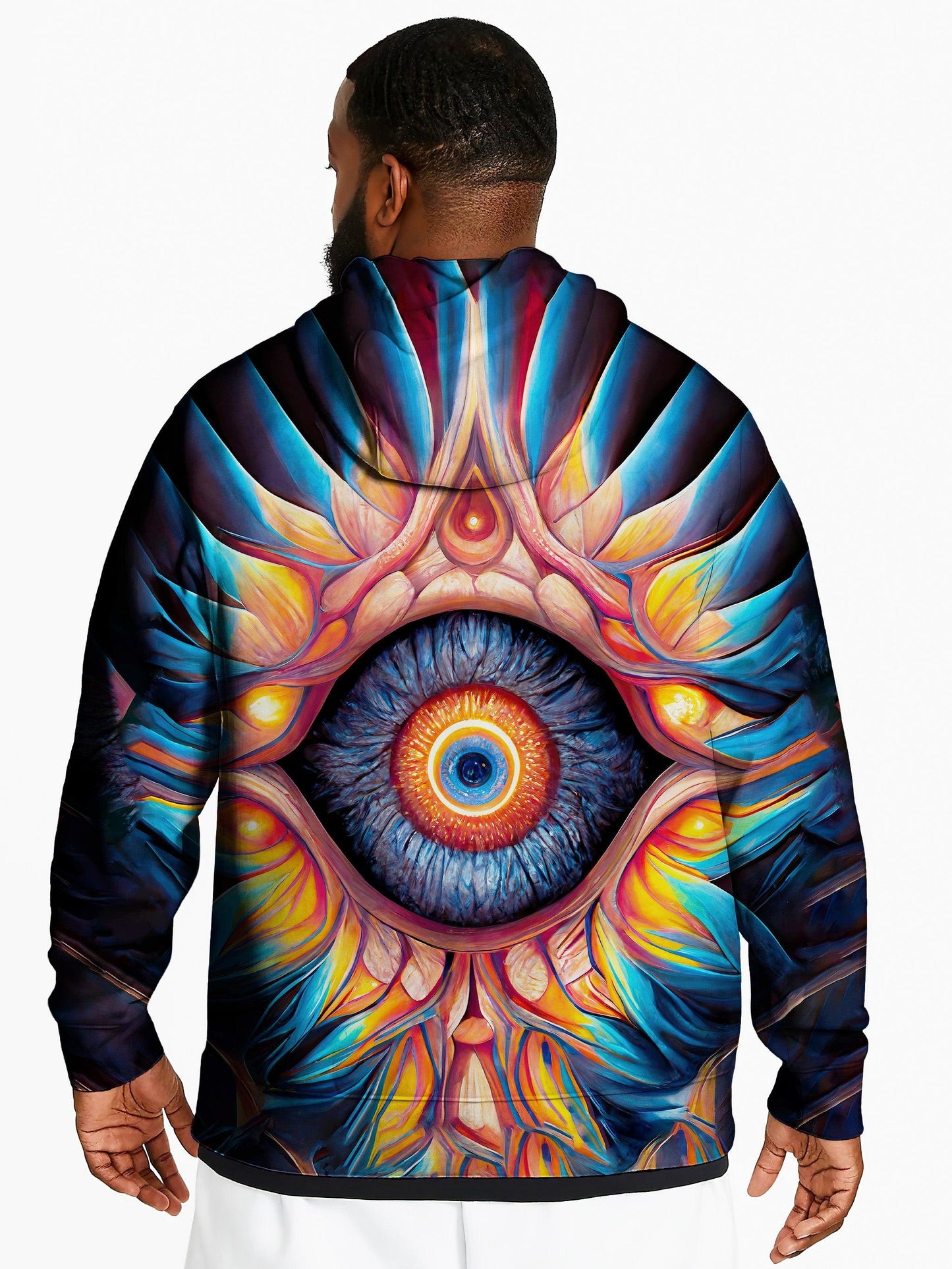 Hypnotic Liberty Unisex Pullover Hoodie - EDM Festival Clothing - Boogie Threads