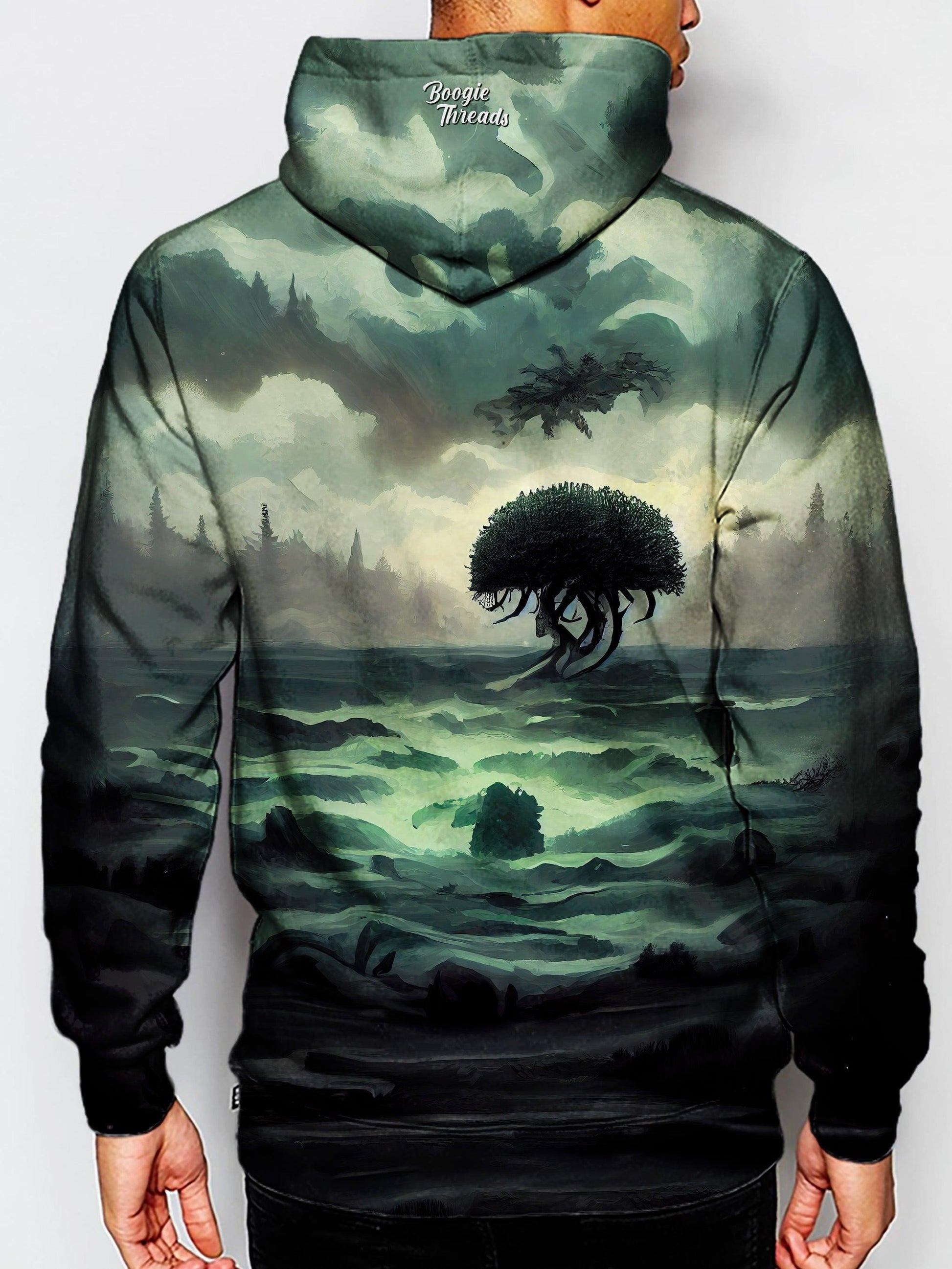 Obsequious Direction Unisex Pullover Hoodie - EDM Festival Clothing - Boogie Threads