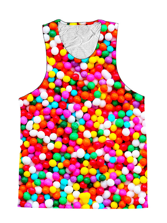 Candy Sprinkles Birthday Foodie Premium Tank Top - Boogie Threads