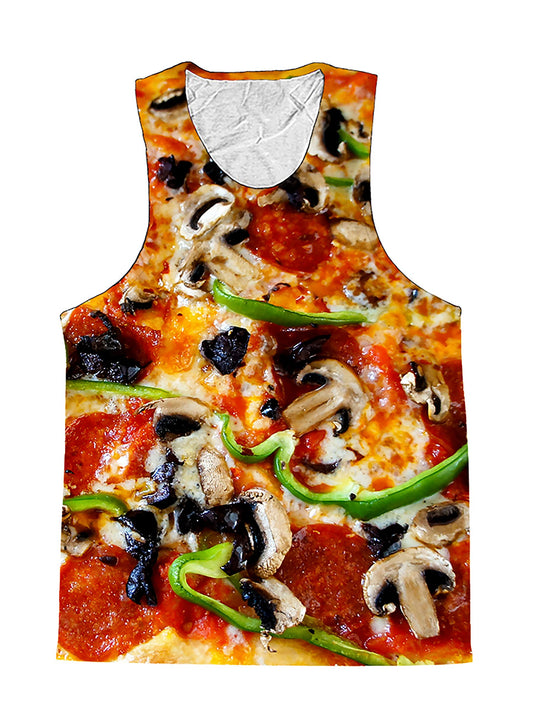 Pizza Supreme Foodie Premium Tank Top - Boogie Threads