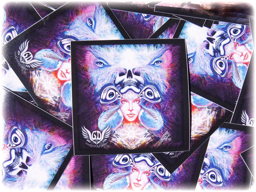 Repressed Illumination Vinyl Sticker - GratefullyDyed - 1