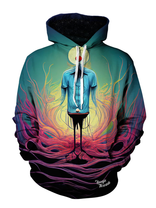 Approval Of Flame Unisex Pullover Hoodie - EDM Festival Clothing - Boogie Threads