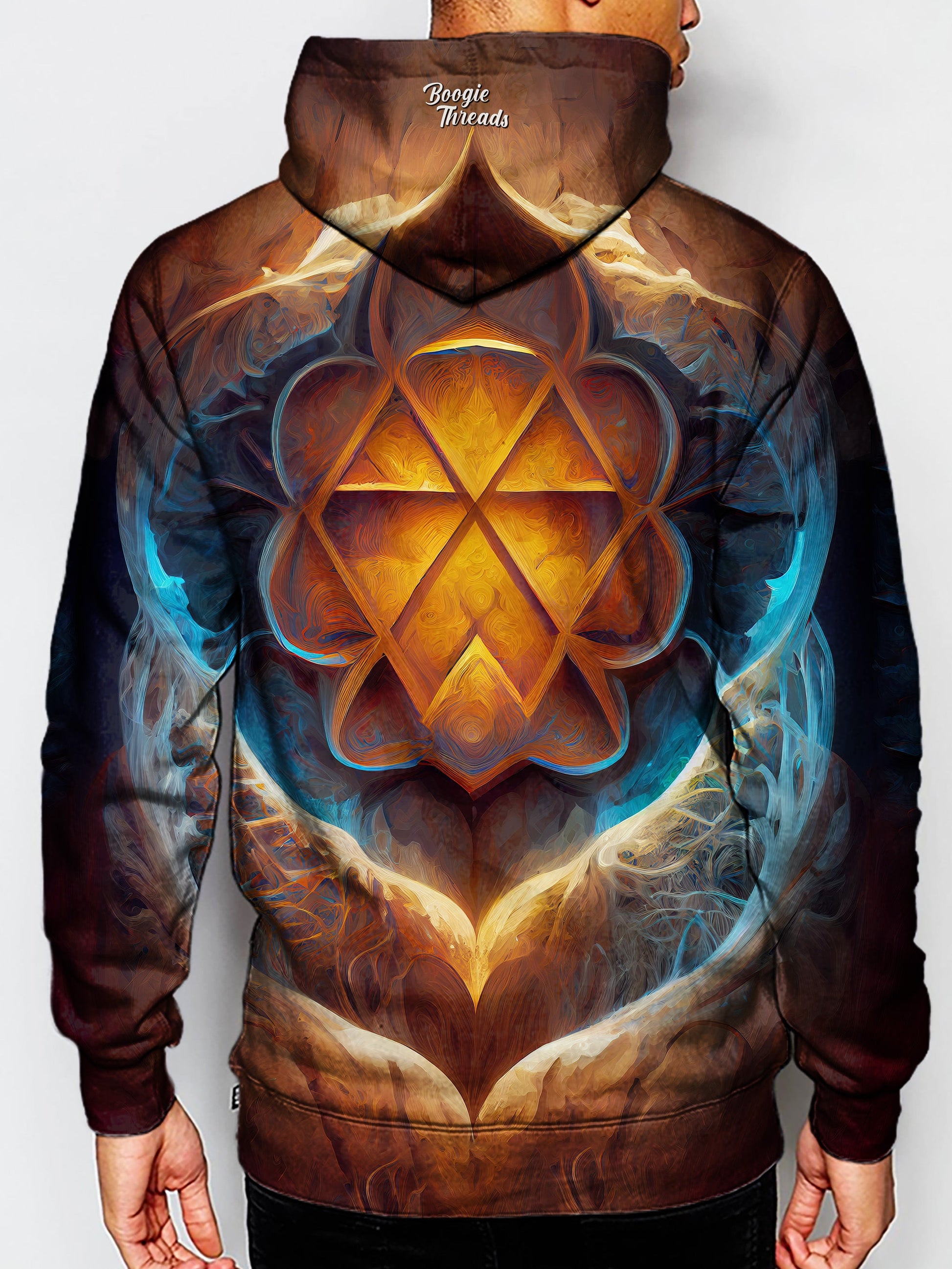 Attractive Amazement Unisex Pullover Hoodie - EDM Festival Clothing - Boogie Threads