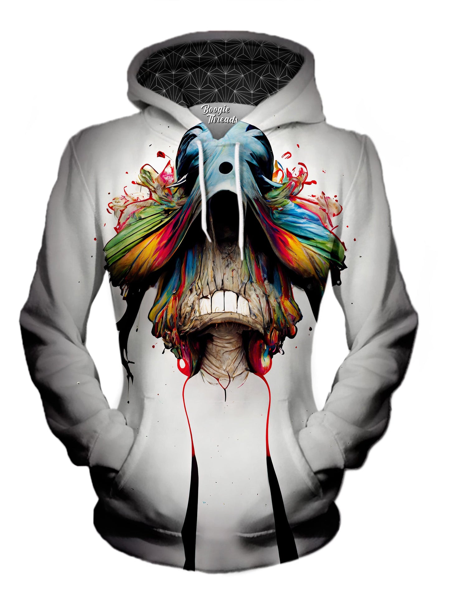Awoken Reflection Unisex Pullover Hoodie - EDM Festival Clothing - Boogie Threads