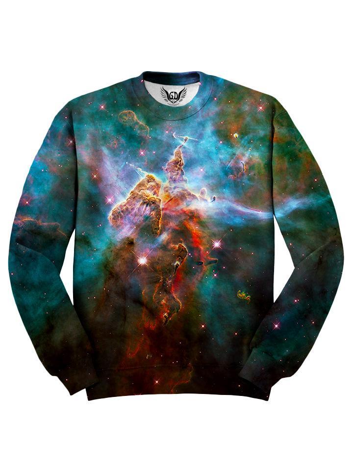 Blue Space Sweater Front View