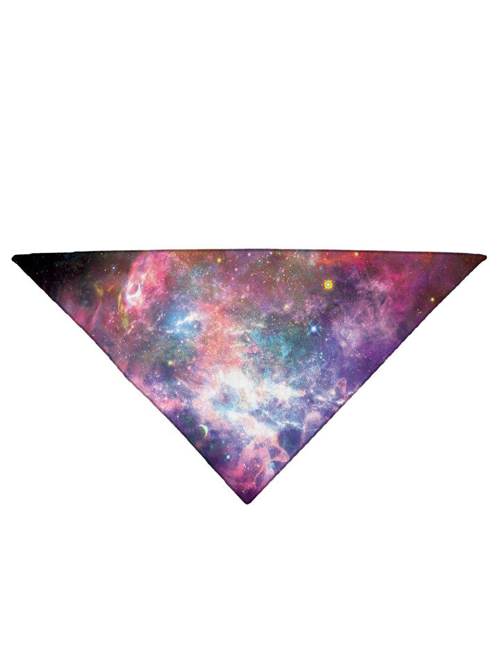 Coral Corona Printed Bandana