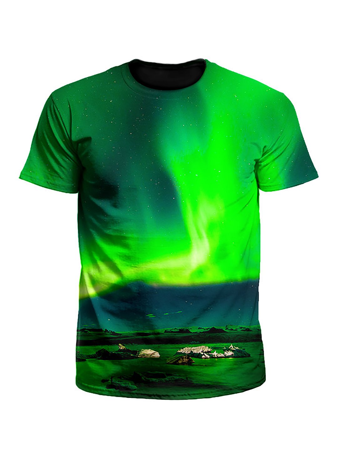 Borealis Northern Lights Galaxy Unisex T-Shirt - Boogie Threads