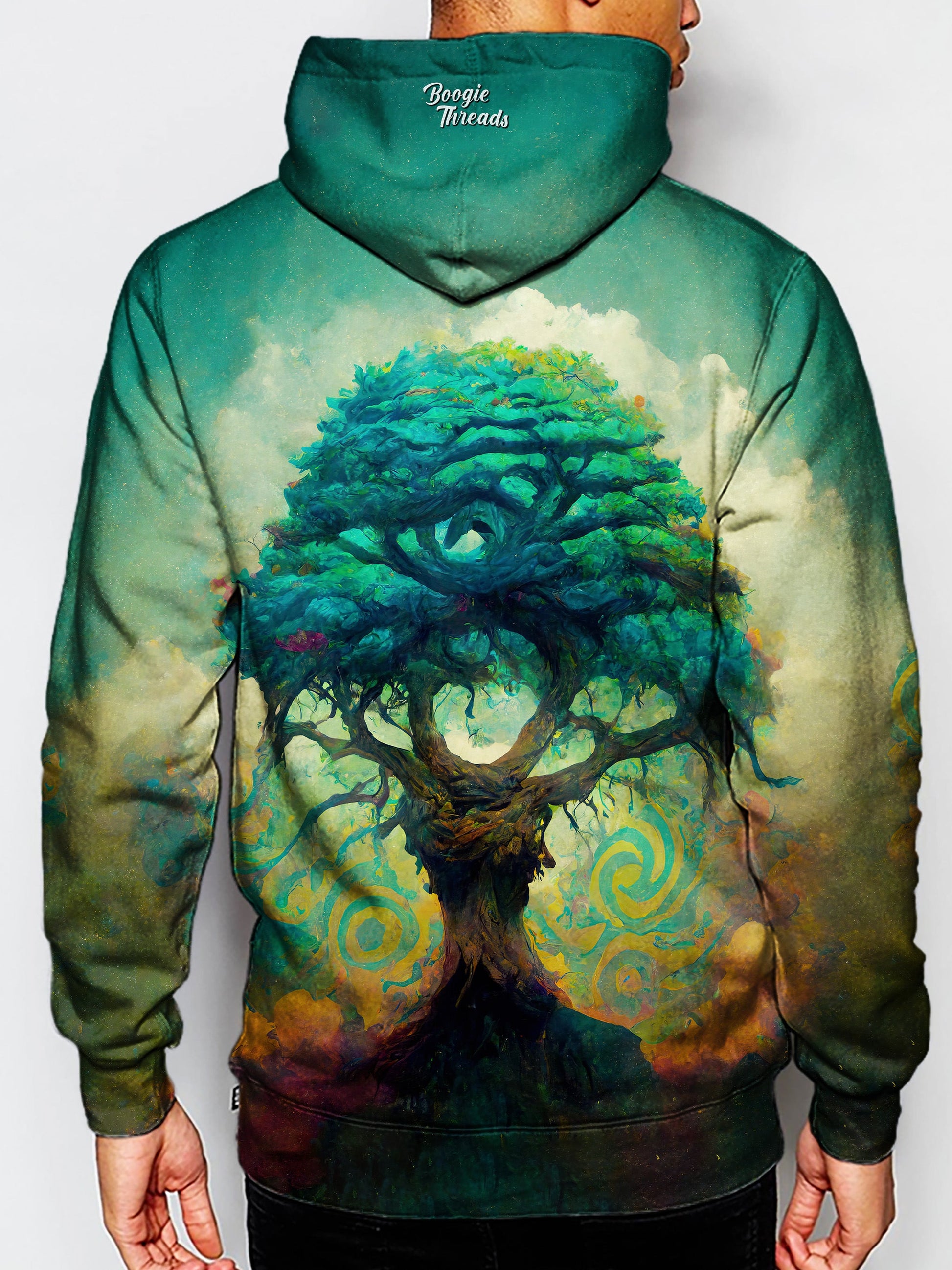 Capricious Garden Unisex Pullover Hoodie - EDM Festival Clothing - Boogie Threads