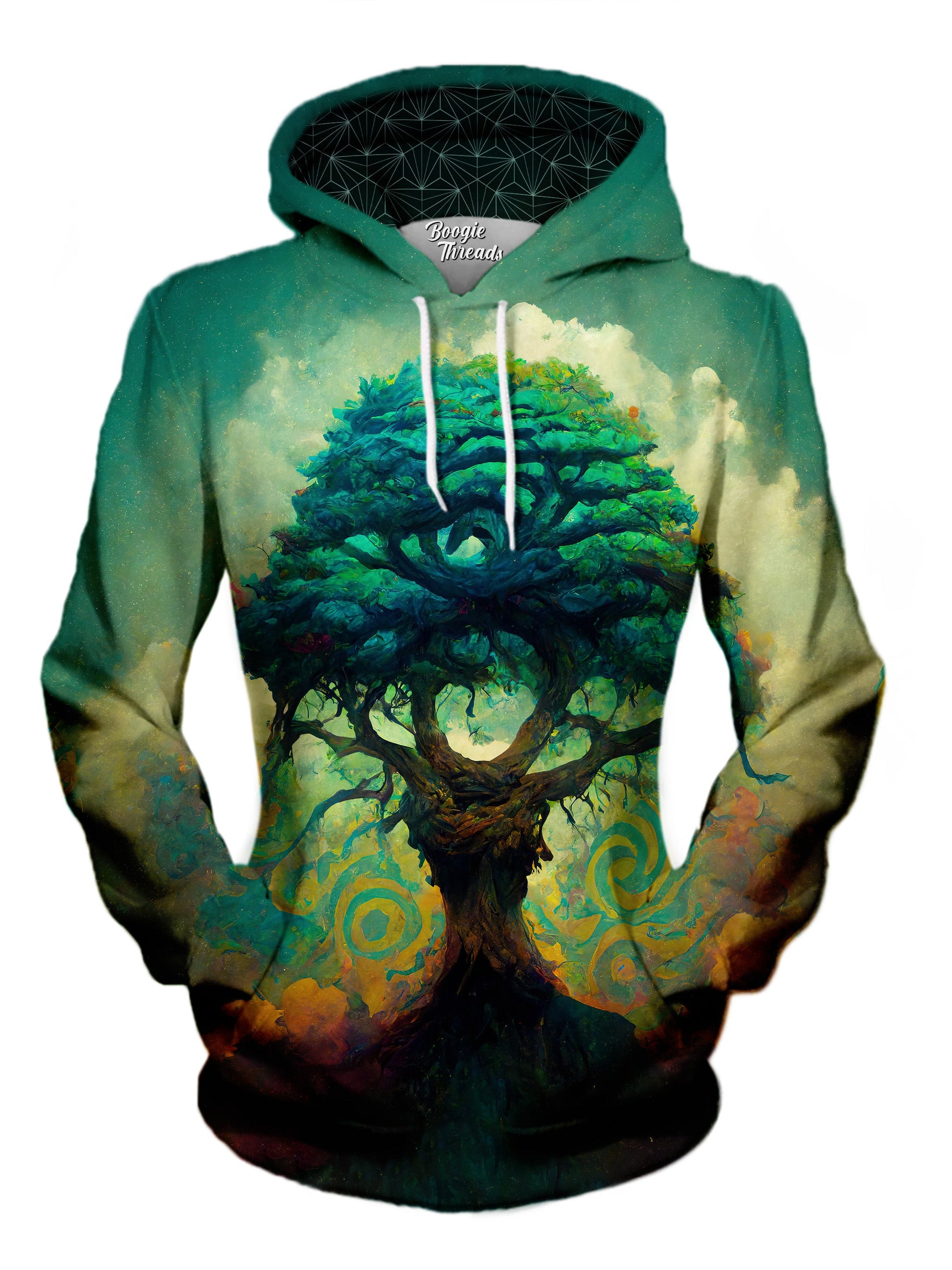Capricious Garden Unisex Pullover Hoodie - EDM Festival Clothing - Boogie Threads