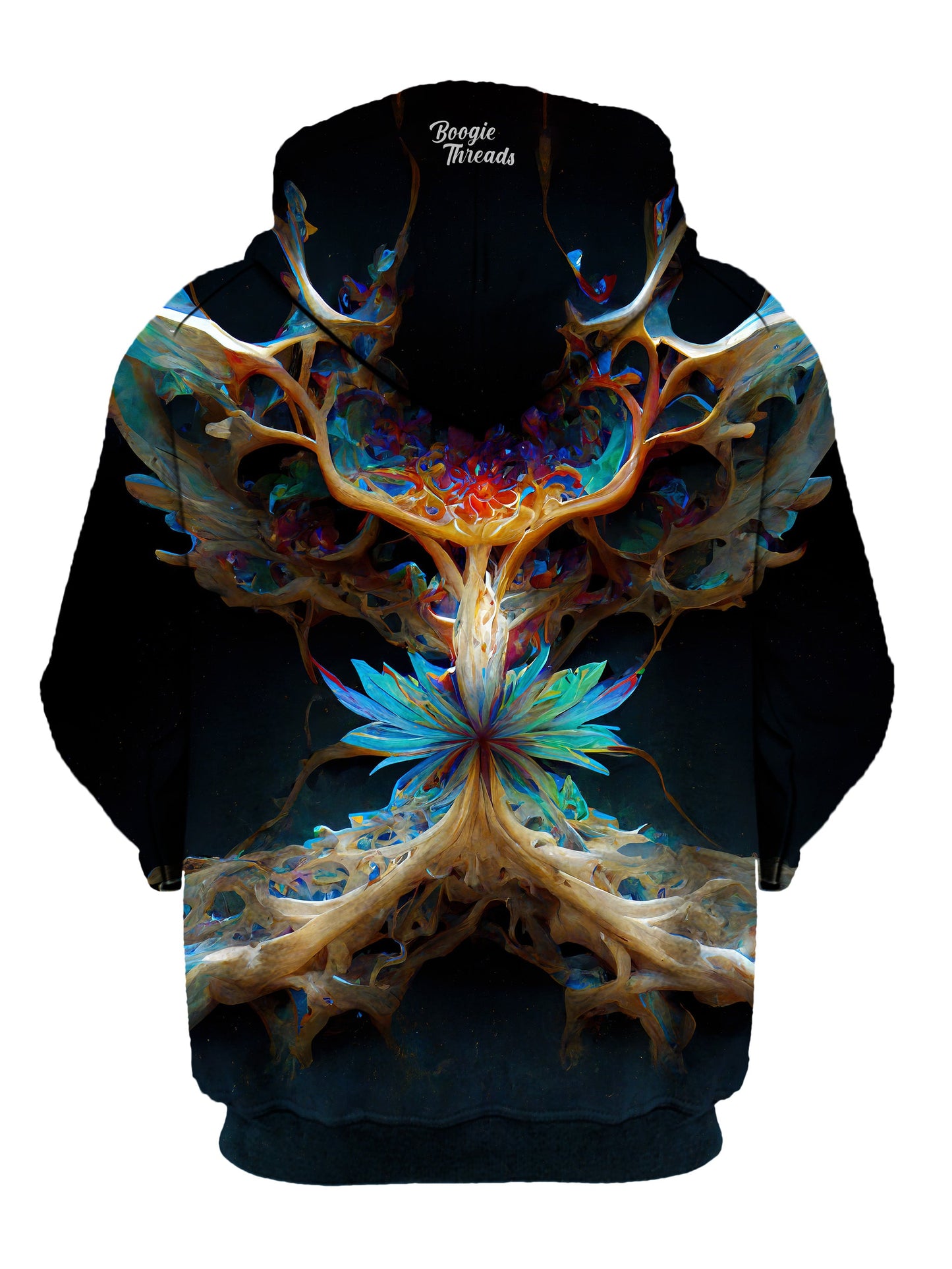 Carefree Luxury Unisex Pullover Hoodie - EDM Festival Clothing - Boogie Threads