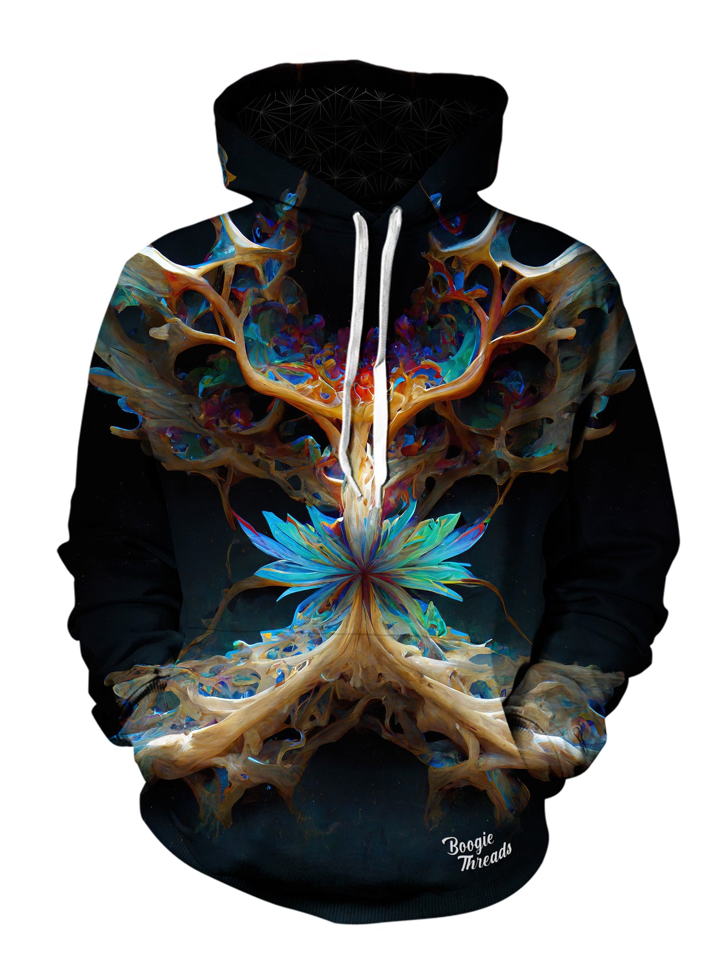 Carefree Luxury Unisex Pullover Hoodie - EDM Festival Clothing - Boogie Threads