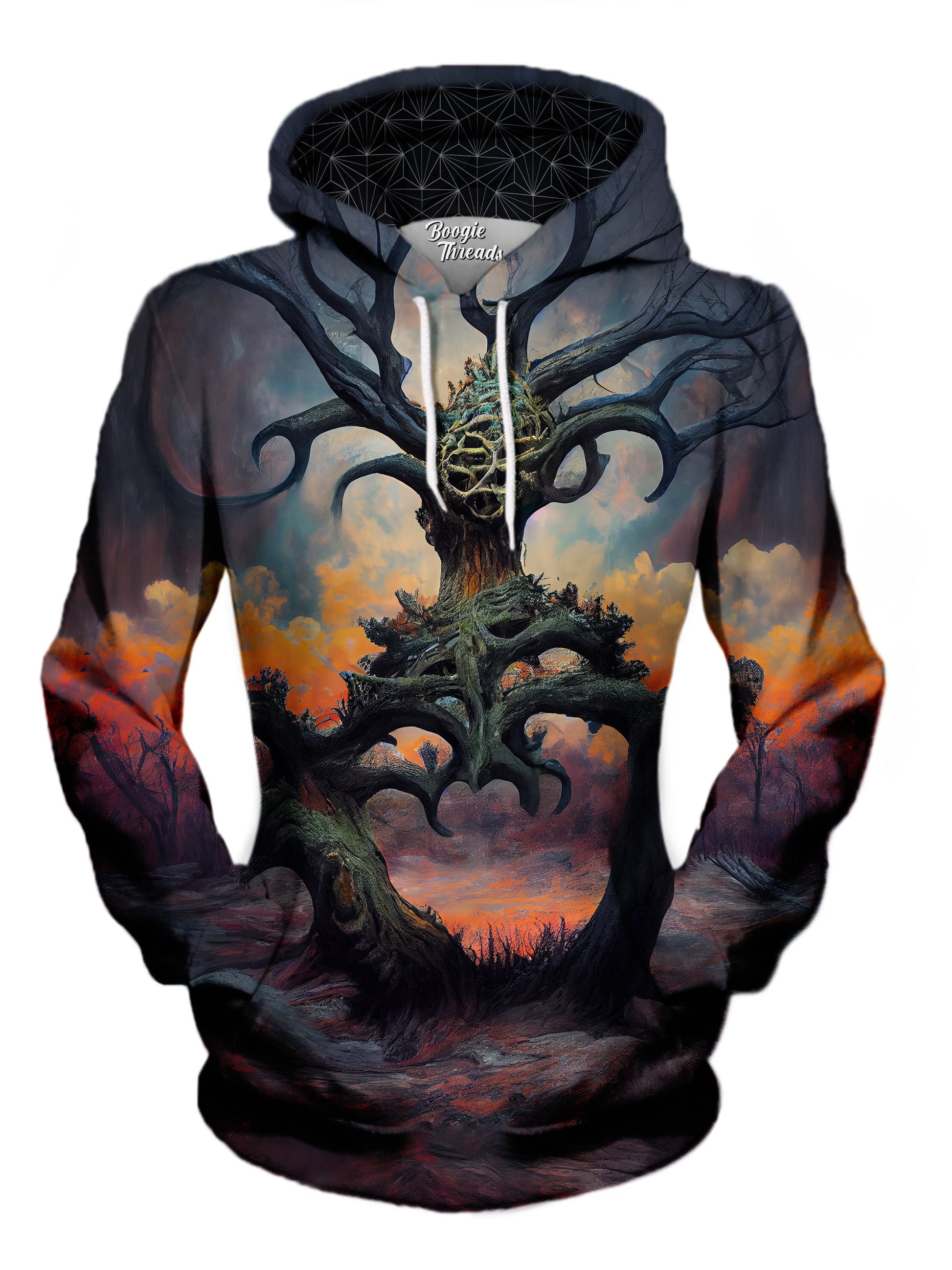 Celebrated Throne Unisex Pullover Hoodie - EDM Festival Clothing - Boogie Threads