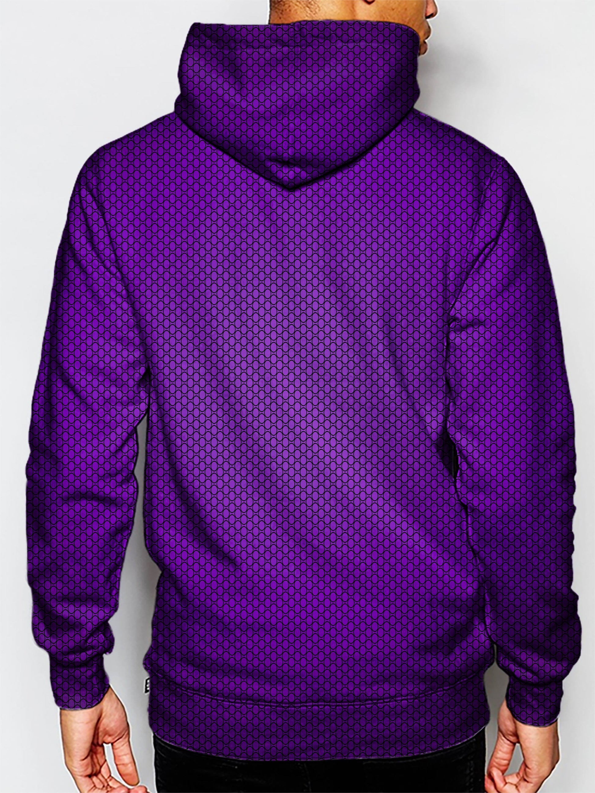 unisex purple festival hoodie - psychedelic hoodies
