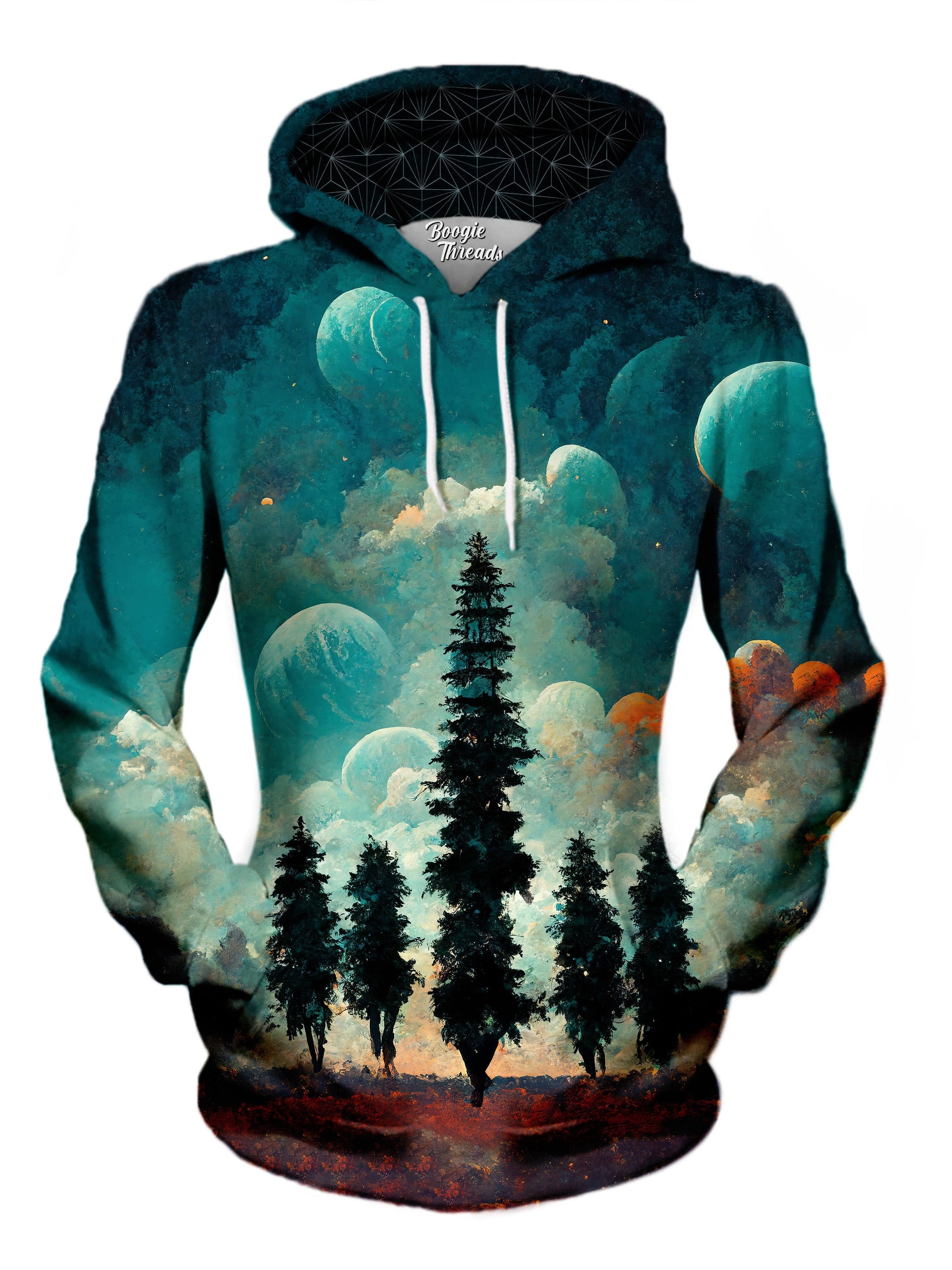 Composed Spring Unisex Pullover Hoodie - EDM Festival Clothing - Boogie Threads