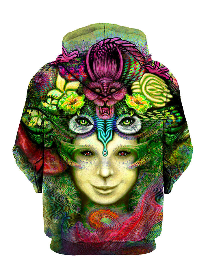 Blossoming Mind Pullover Art Hoodie - GratefullyDyed - 2