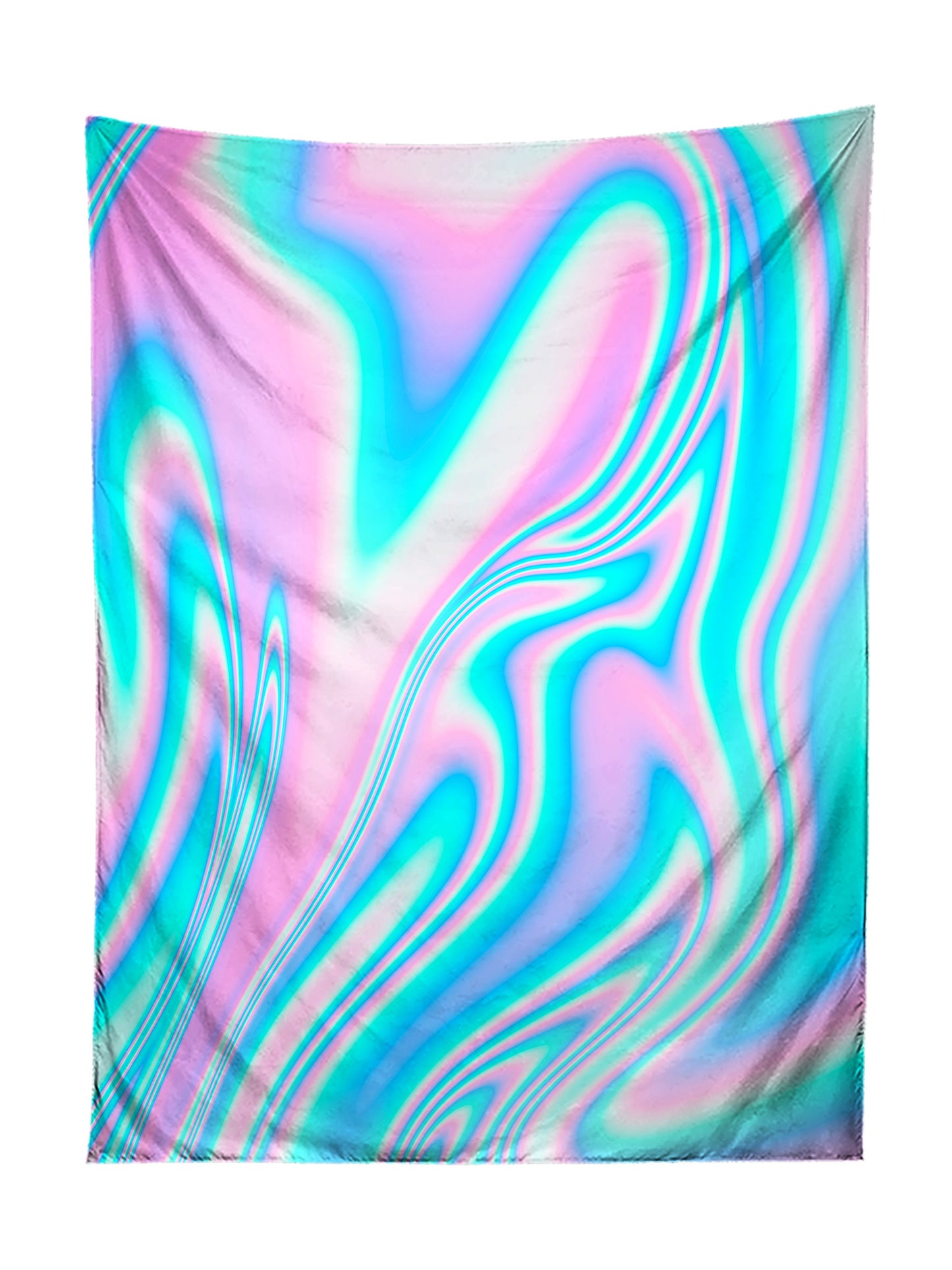 Cotton Candy Wave Psychedelic Tapestry - Boogie Threads
