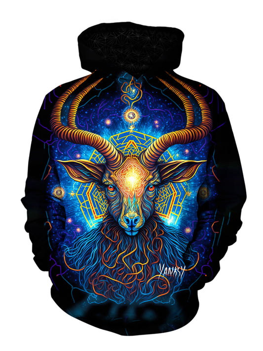 Embrace your inner artist with this one-of-a-kind trippy hoodie