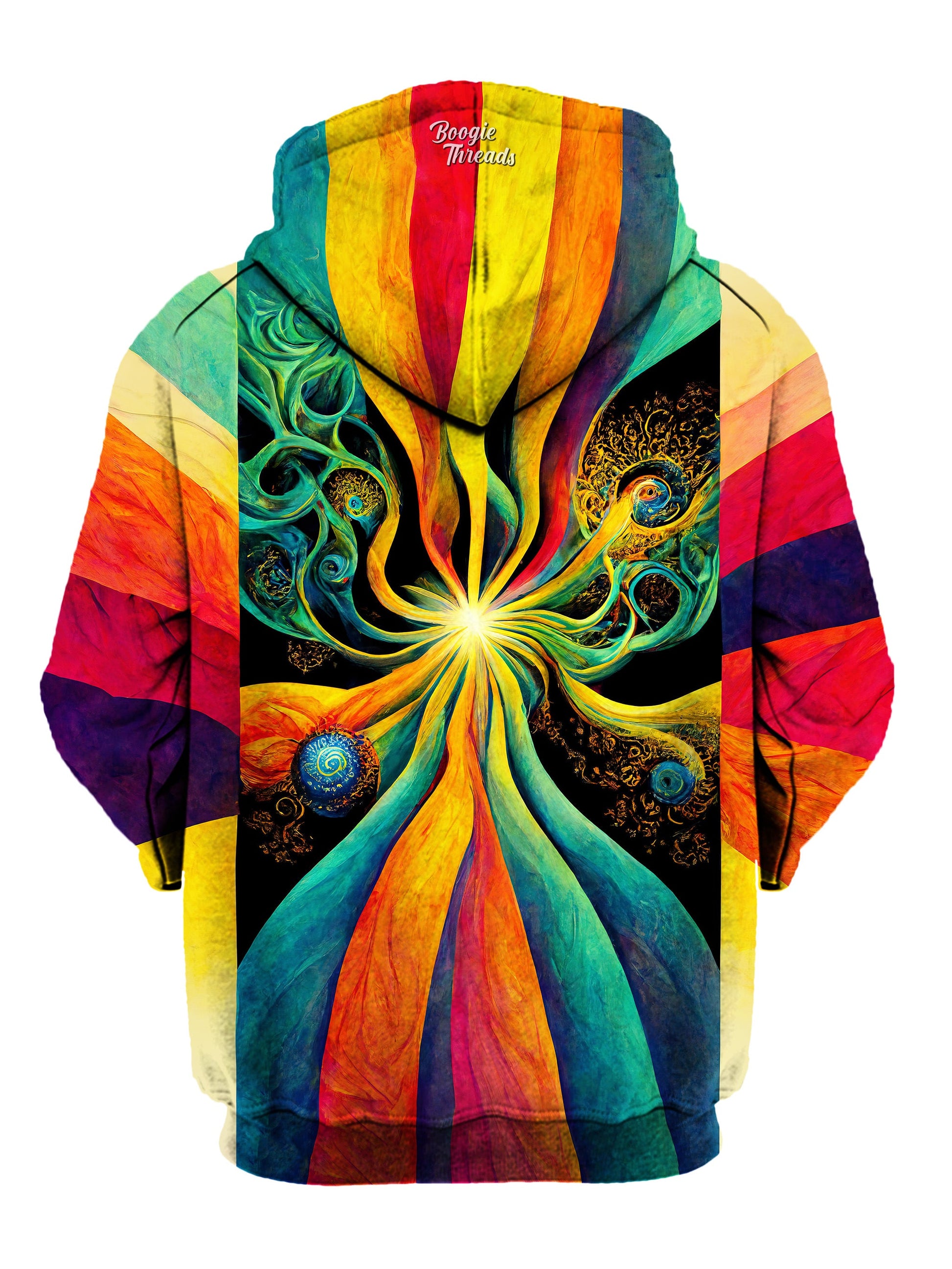 Delightful Moment Unisex Pullover Hoodie - EDM Festival Clothing - Boogie Threads