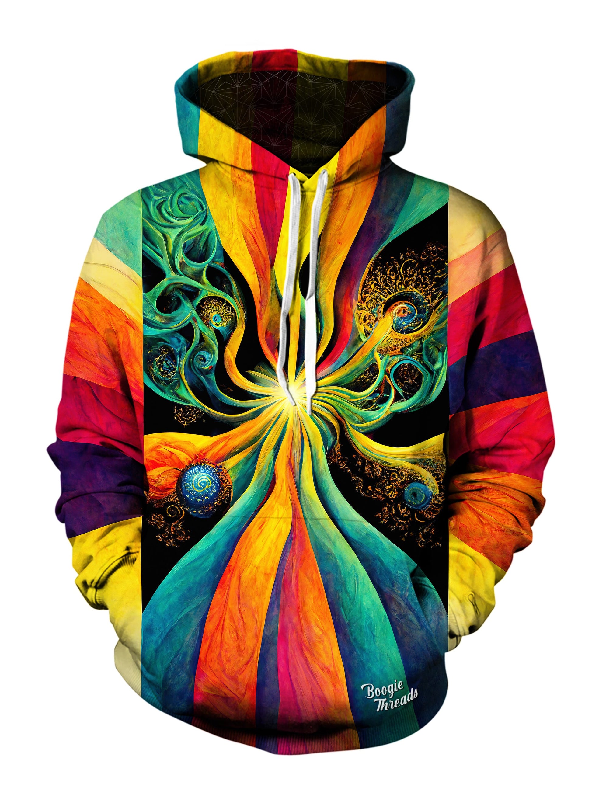 Delightful Moment Unisex Pullover Hoodie - EDM Festival Clothing - Boogie Threads