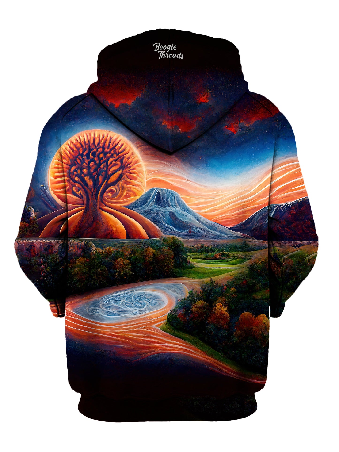 Delight Of Fragility Unisex Pullover Hoodie - EDM Festival Clothing - Boogie Threads
