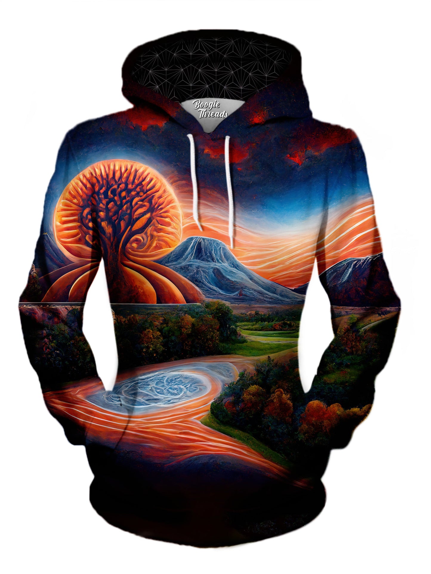 Delight Of Fragility Unisex Pullover Hoodie - EDM Festival Clothing - Boogie Threads