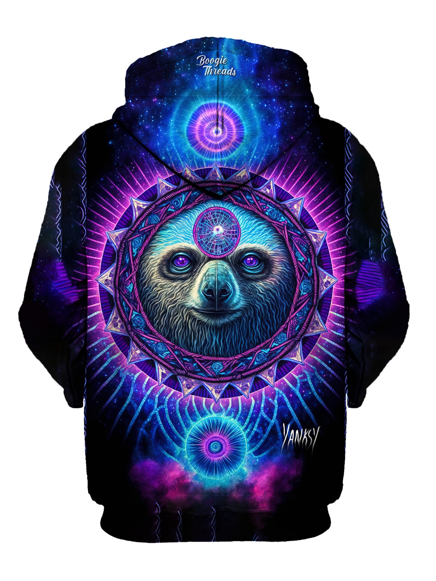 Make a statement with this bold and eye-catching hoodie