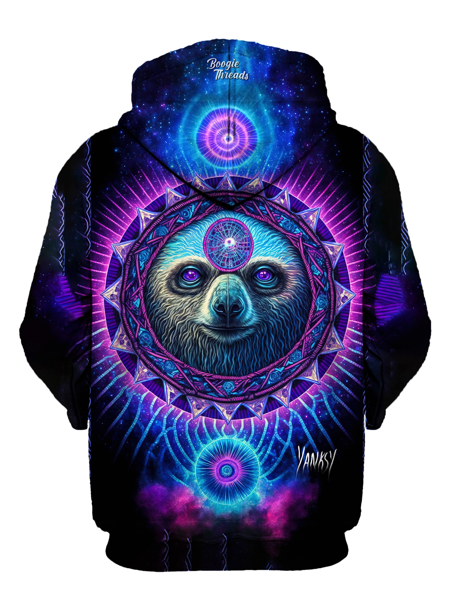 Make a statement with this bold and eye-catching hoodie