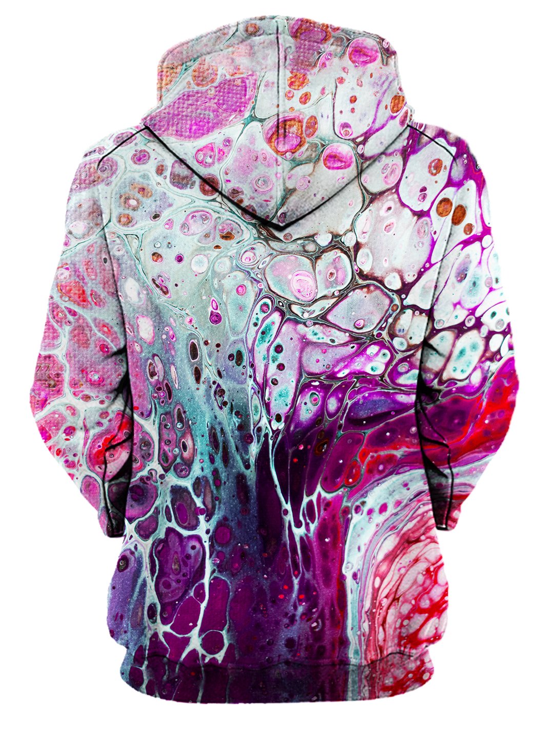 trippy marble painting hoodie print - gratefully dyed apparel