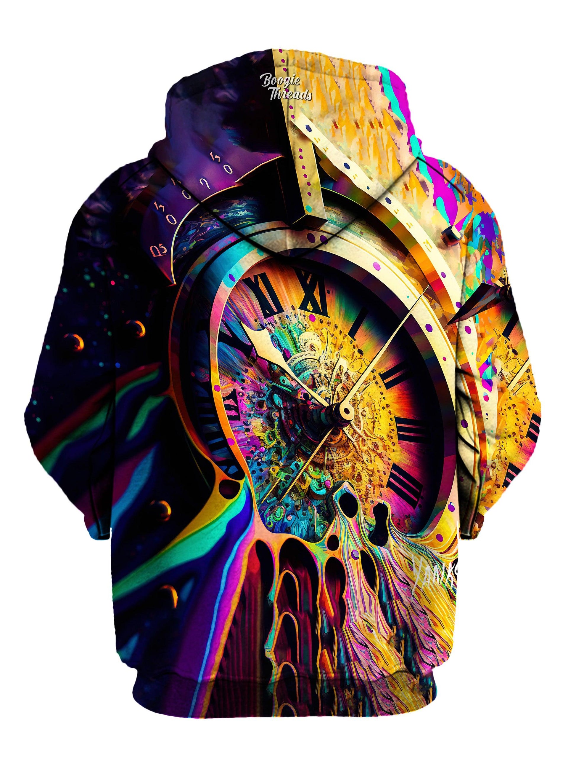 Experience ultimate comfort and style at festivals and raves with this pullover hoodie