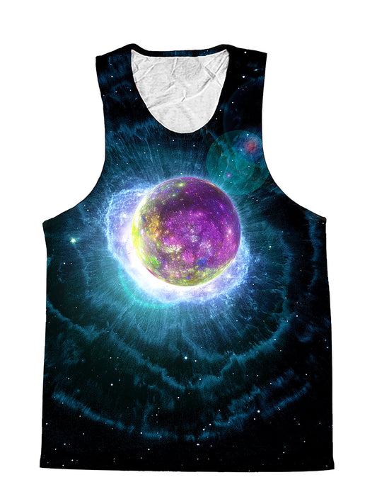 Emerge Nebula Planet Galaxy Premium Tank Top - Boogie Threads