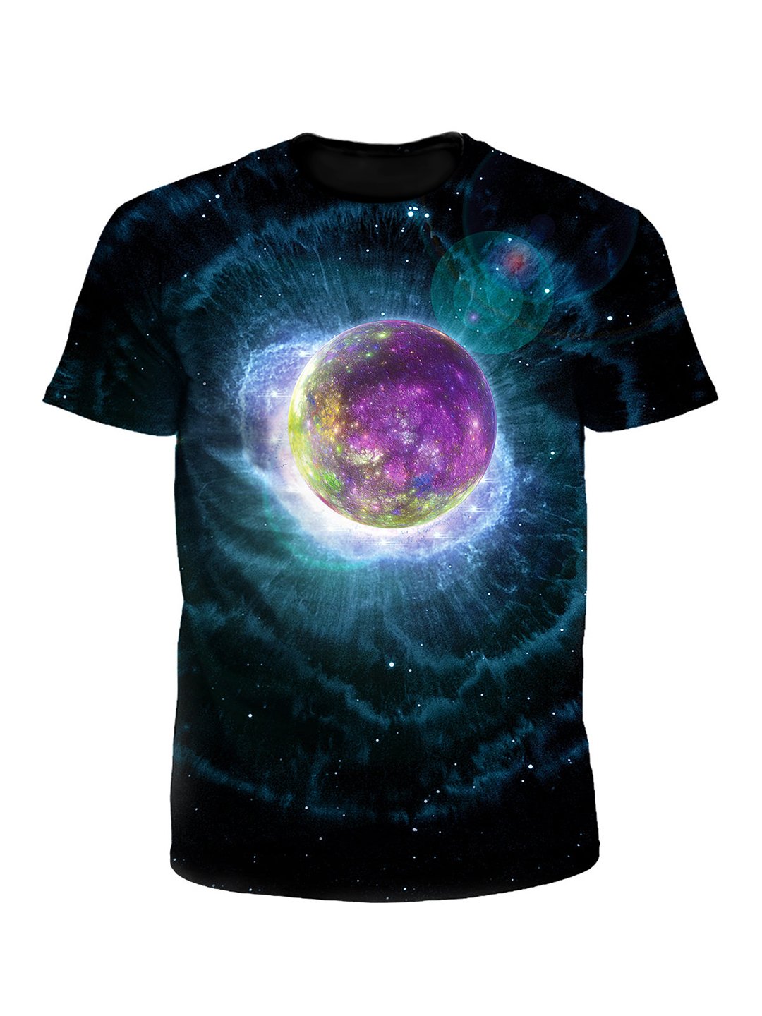 Emerge Nuclear Planet Galaxy Unisex T-Shirt - Boogie Threads