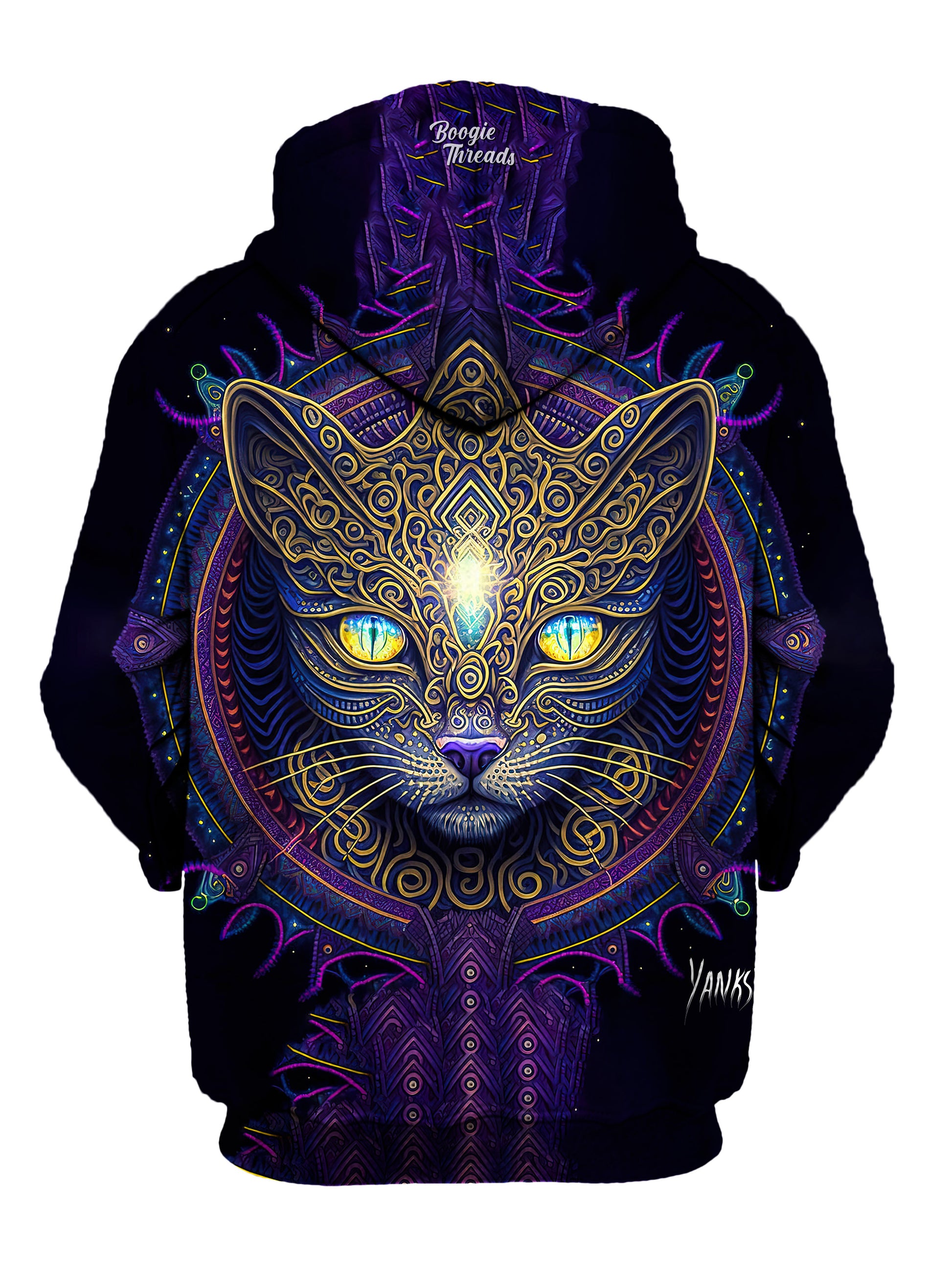 Make a statement with this bold and eye-catching hoodie
