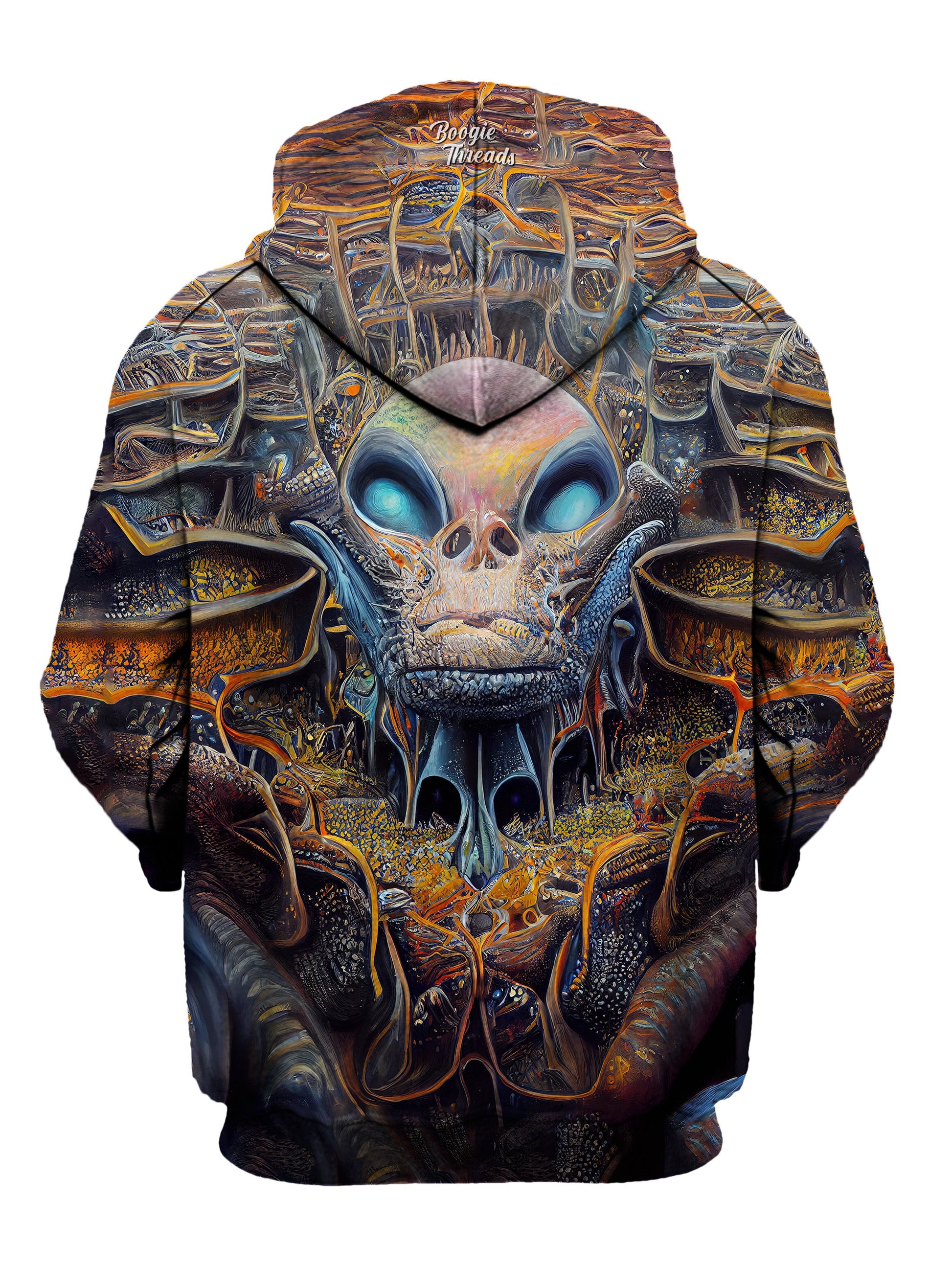 Enlightened Message Unisex Pullover Hoodie - EDM Festival Clothing - Boogie Threads