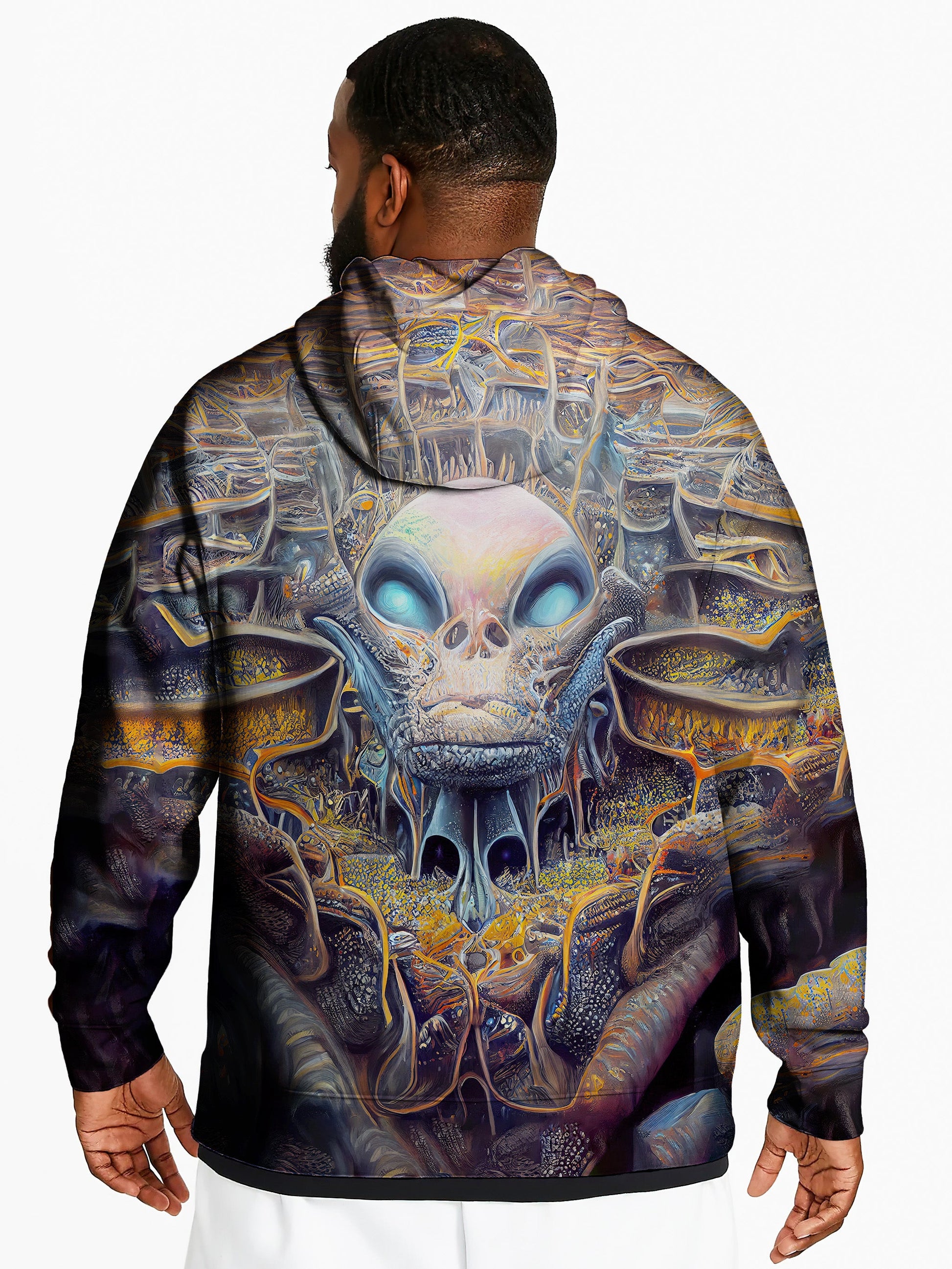 Enlightened Message Unisex Pullover Hoodie - EDM Festival Clothing - Boogie Threads