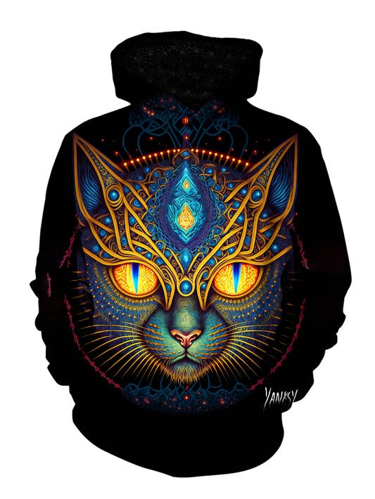 Experience the transformative power of psychedelic design with this unique pullover hoodie