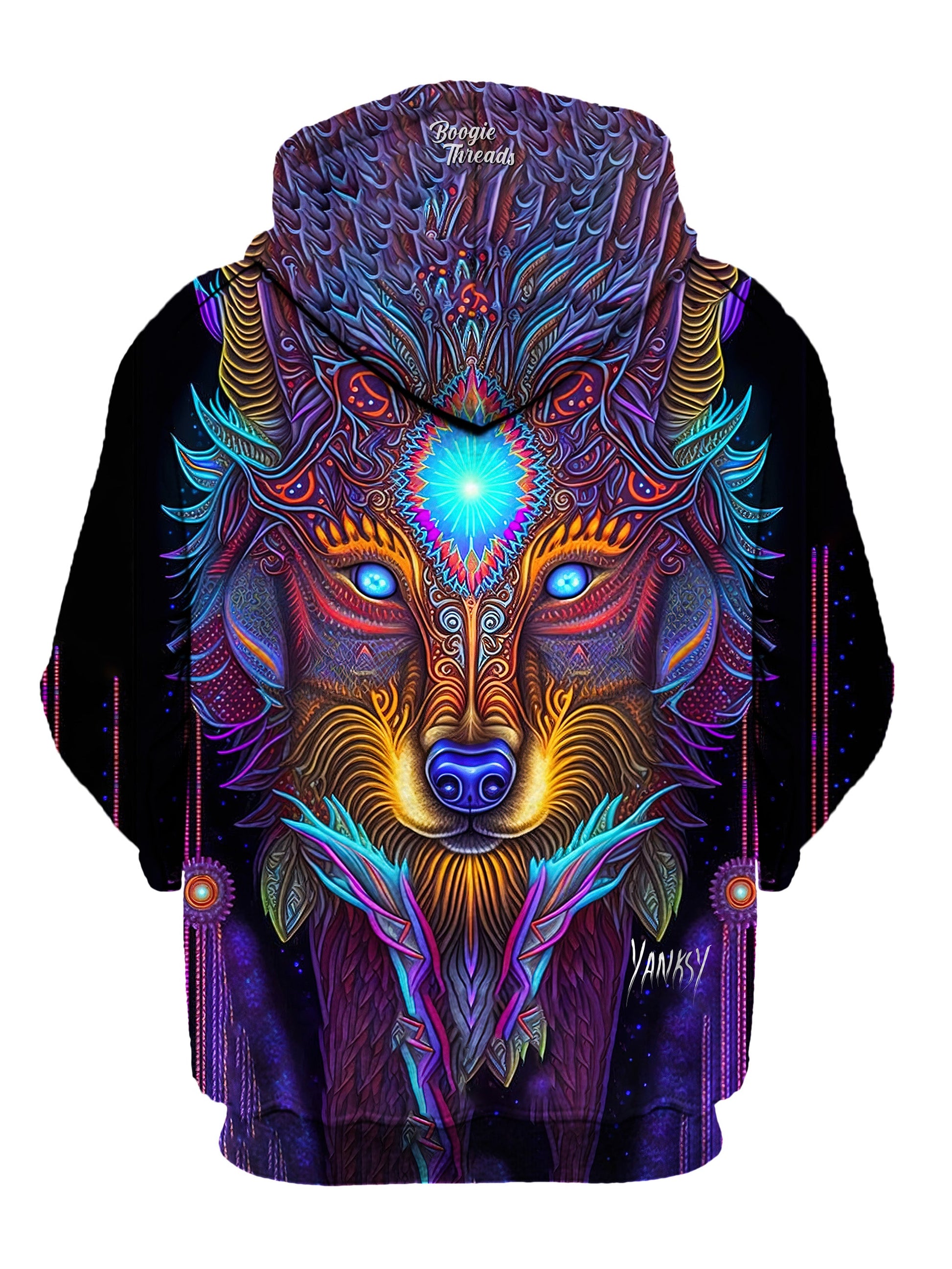 Colorful and trippy hoodie perfect for expressing your unique style