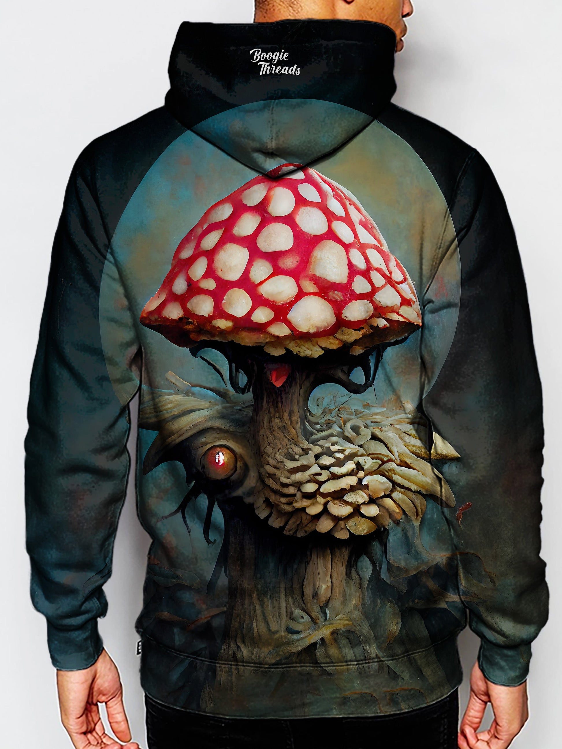 Exalted Pollution Unisex Pullover Hoodie - EDM Festival Clothing - Boogie Threads