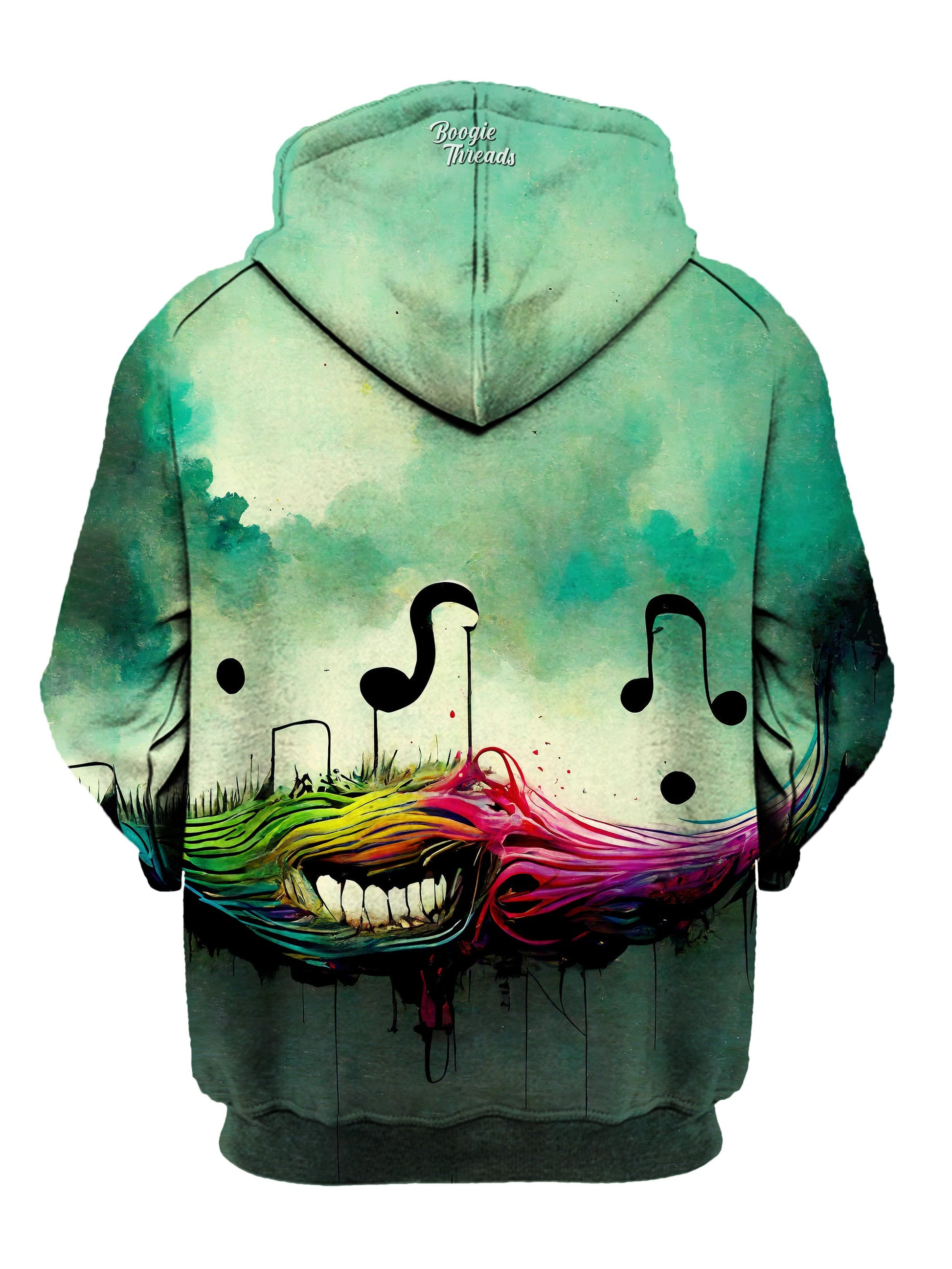 Exhilarated Deceit Unisex Pullover Hoodie - EDM Festival Clothing - Boogie Threads