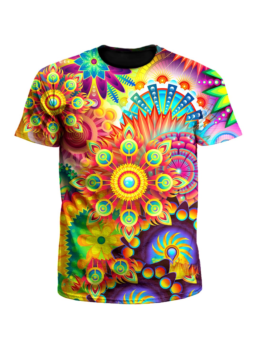 Expansion Rainbow Mandala Unisex T-Shirt - Boogie Threads
