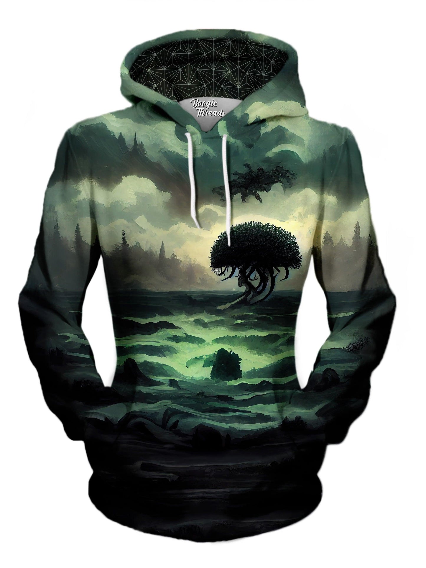 Obsequious Direction Unisex Pullover Hoodie - EDM Festival Clothing - Boogie Threads
