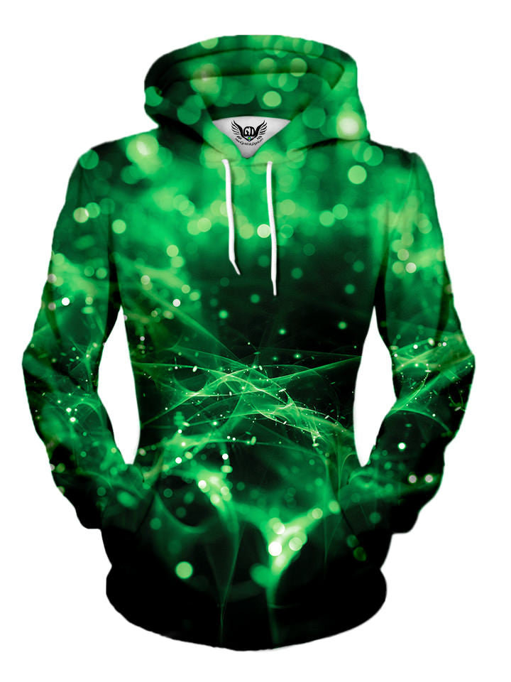 psychedelic fiber art hoodie print - music festival clothes