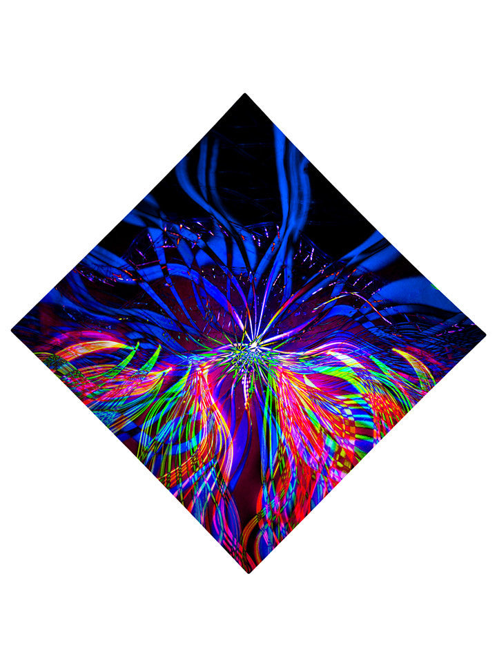 On One Printed Bandana - GratefullyDyed - 3