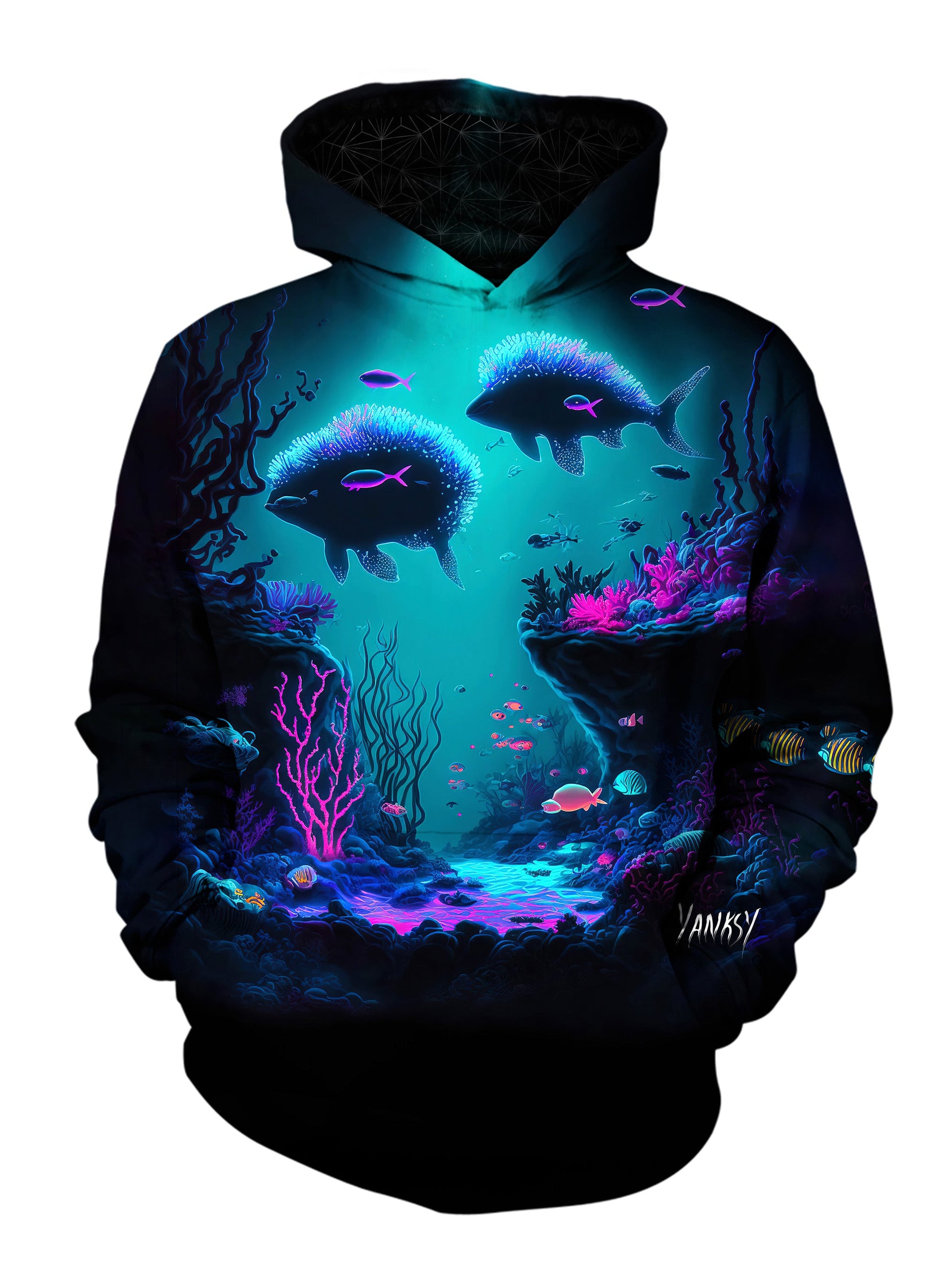 Get ready to party in comfort and style with this pullover hoodie
