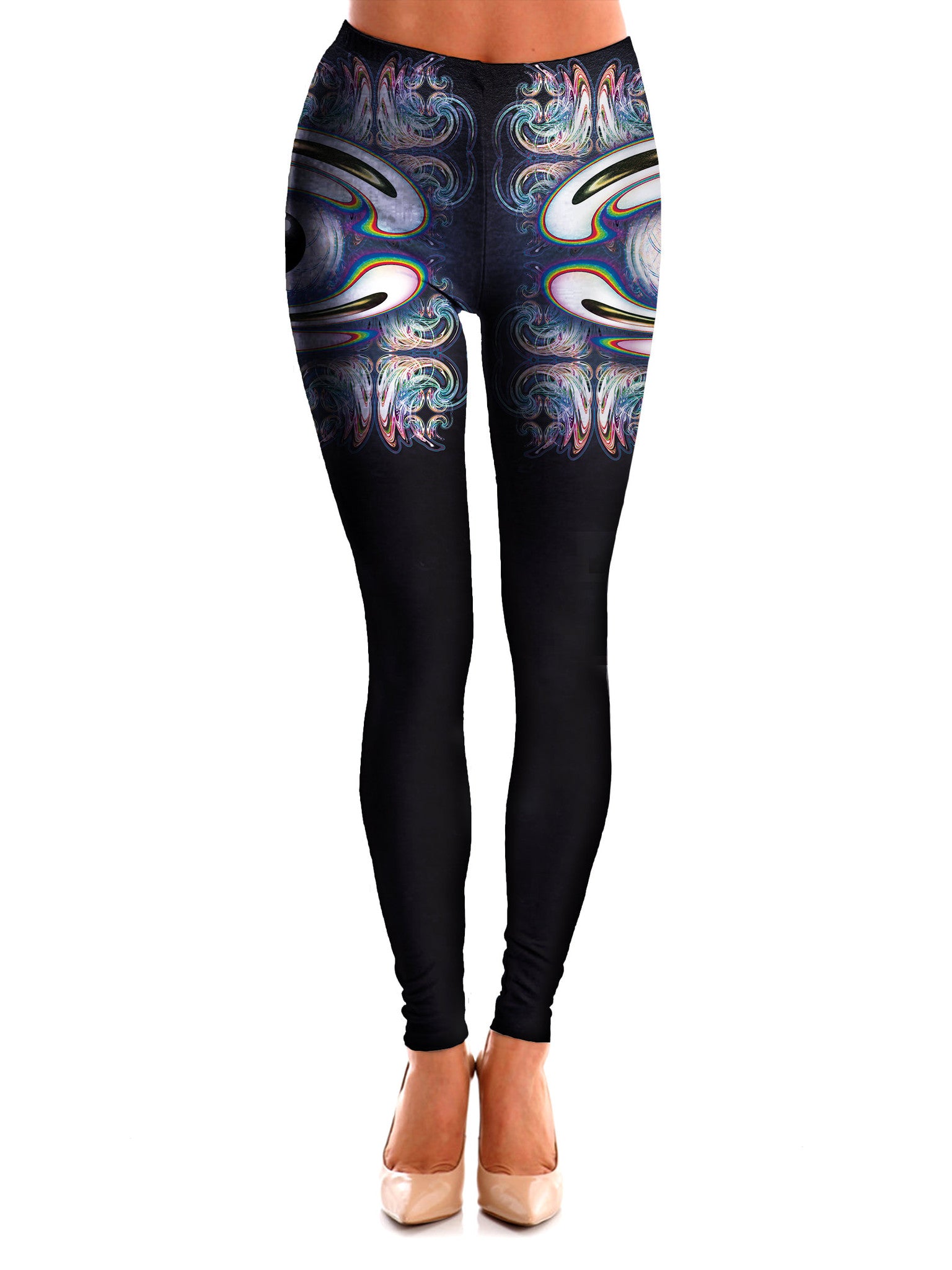 Filagree Freakout Art Leggings - GratefullyDyed - 1