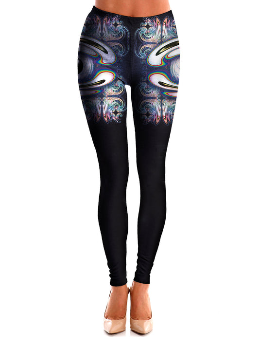 Filagree Freakout Art Leggings - GratefullyDyed - 1