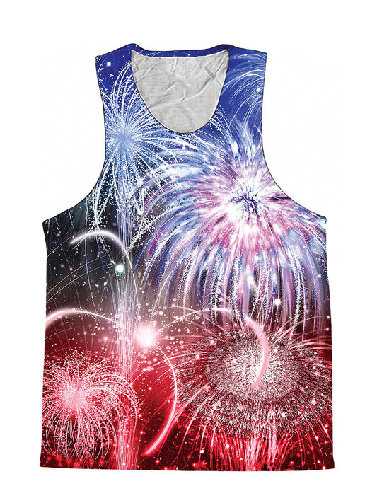 Fireworks 4th Of July Premium Tank Top - Boogie Threads