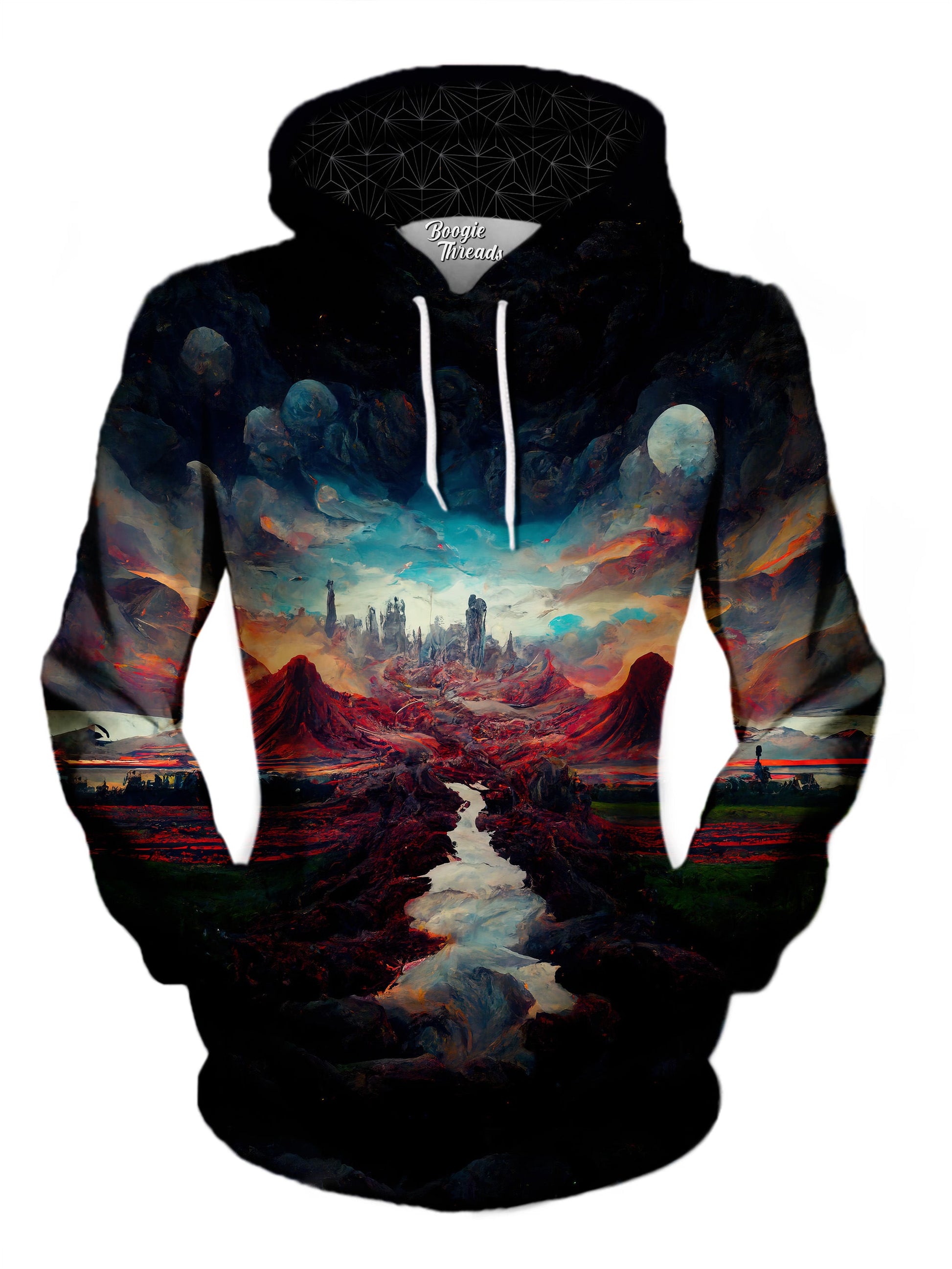 Flock Unisex Pullover Hoodie - EDM Festival Clothing - Boogie Threads