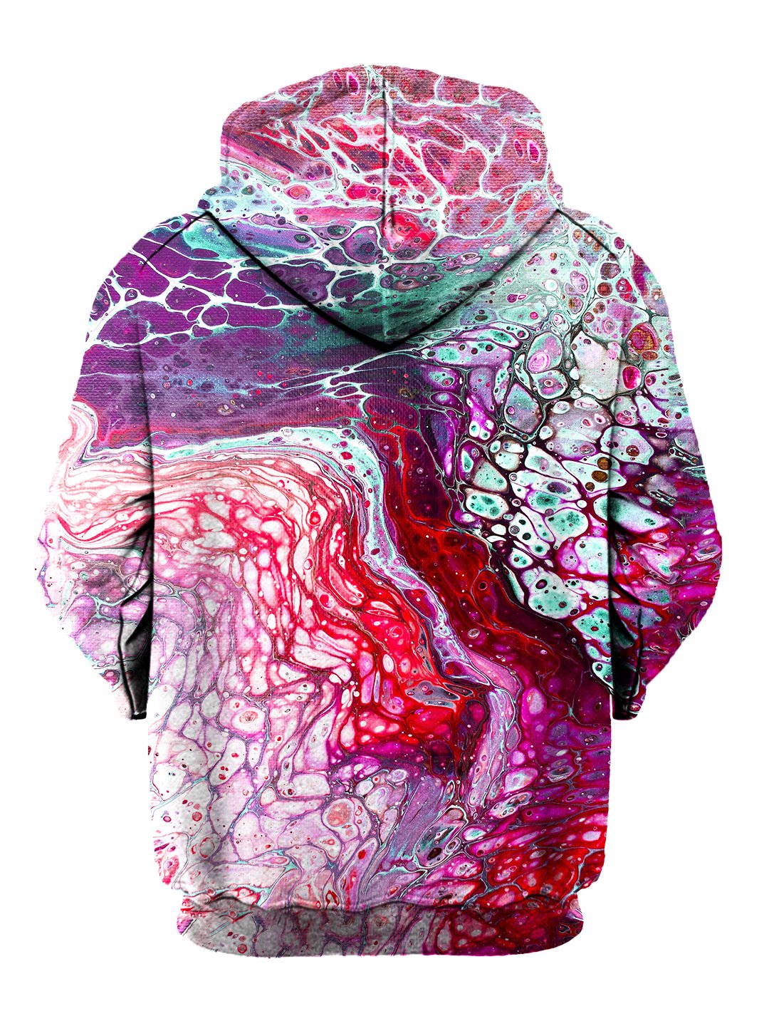 Marble painting pullover sublimation hoodie