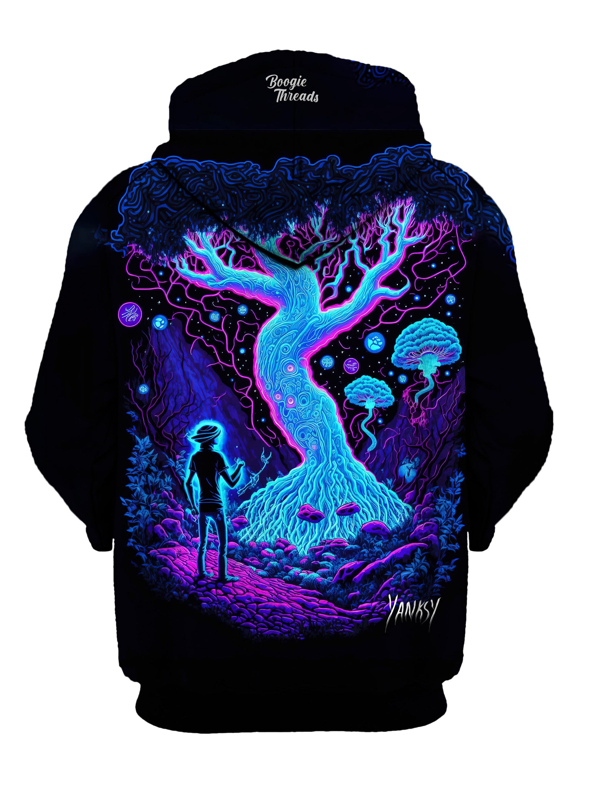 Get ready to dance the night away in this stylish and comfortable hoodie