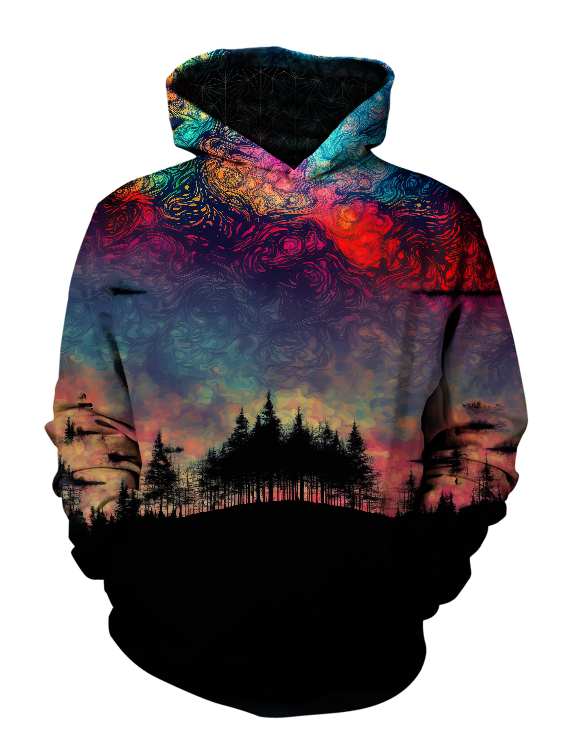 Stay comfortable and stylish no matter where the night takes you with this hoodie